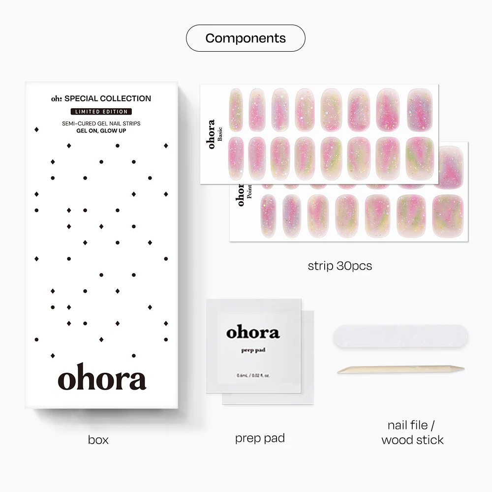 [20% OFF - Strengthener x Nail] Earl Grey & Rainbow Bomb - Image 7